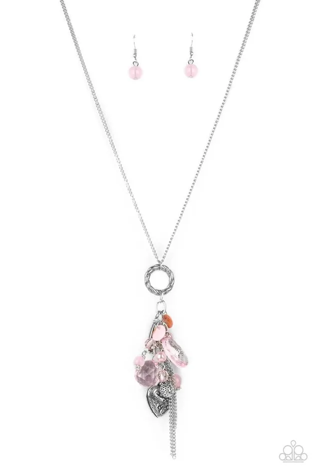 Necklaces Paparazzi Jewelry Paparazzi Necklace AMOR to Love Pink Necklaces Paparazzi Jewelry Paparazzi Necklace AMOR to Love Pink