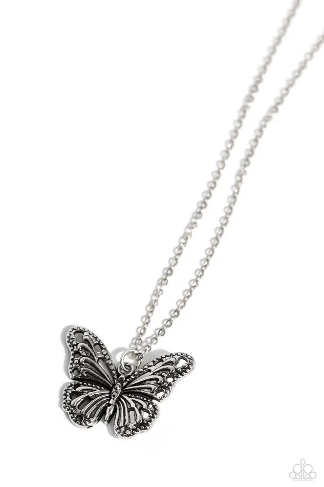 Necklaces Paparazzi Jewelry Paparazzi Necklace Textured Talent Silver Necklaces Paparazzi Jewelry Paparazzi Necklace Textured Talent Silver