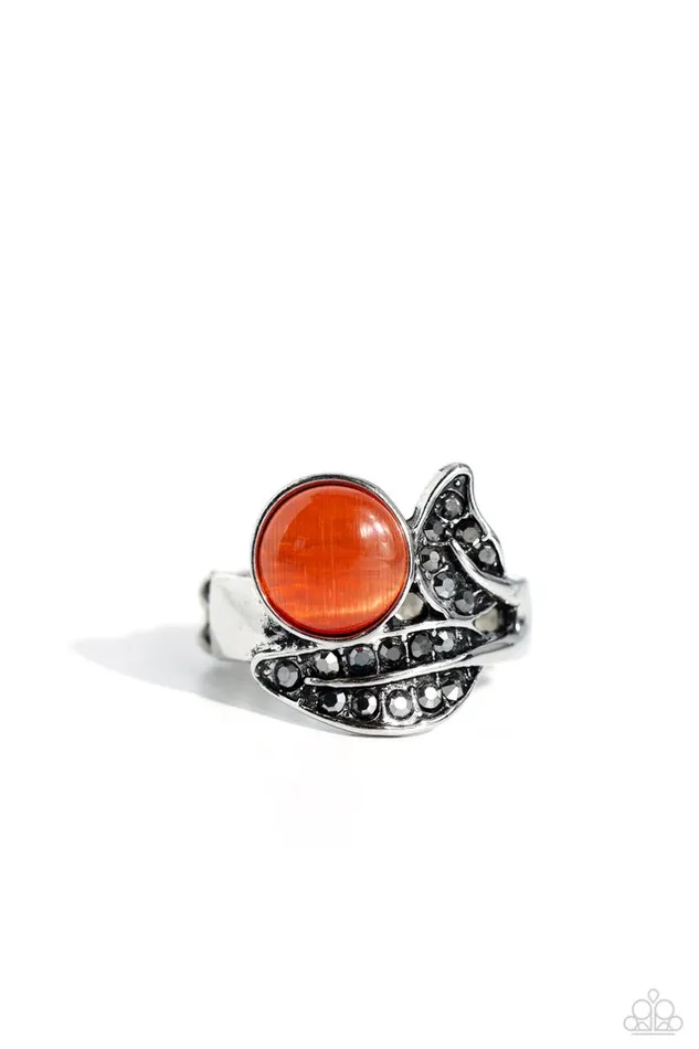 Paparazzi Jewelry Rings Paparazzi Ring Cats Eye Candy Orange Paparazzi Jewelry Rings Paparazzi Ring Cats Eye Candy Orange