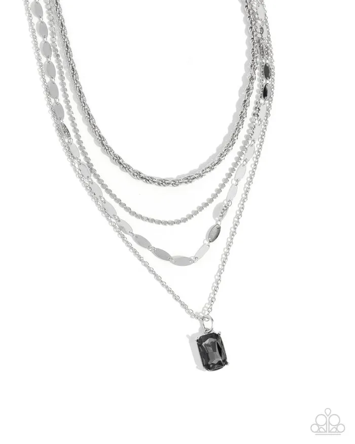Paparazzi Necklace Partnership Promise Silver Paparazzi Jewelry Necklaces