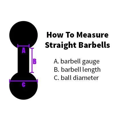 18g Stainless Straight Barbell Tulsa Body Jewelry Bracelets 18g Stainless Straight Barbell Tulsa Body Jewelry Bracelets